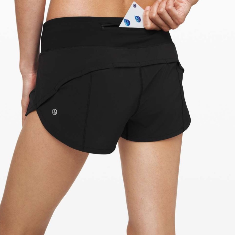 Lululemon Speed Up Short *2.5" Black